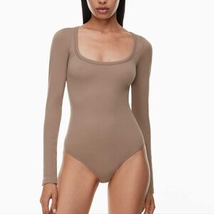 Sunday Best rib scoop neck bodysuit